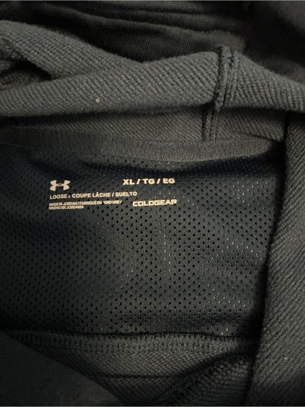 Under Armour Men's Hooded Sweatshirt in Dark Blue - Picture 2 of 5